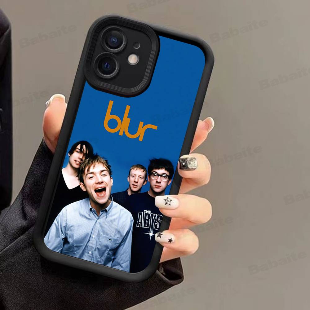 Чехол для телефона Rock Band B-Blur Для IPhone 17 16 15 14 13 12 11 Pro Max 16E Plus INS Мягкий чехол