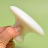 Natural Jade Large Mushroom-Head Massager Xiuyan Jade Gua Sha Beauty Massage Stick Beauty Salon Meridian Massage Stone