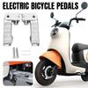 Нескользящие педали для электровелосипеда, складные подножки для электровелосипеда, подножки для мотоцикла, запасные части