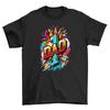 #1 Dad T-shirt - Because Every Dad Is a Superhero! Funny and Cool Tee, Unisex Prin