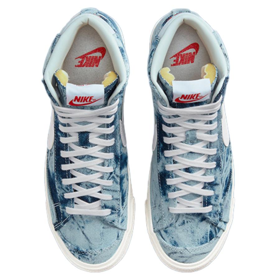 Nike Blazer Mid 77 Washed Denim Pack Women's Sneakers Skateboard Shoes DV2182-900