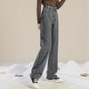 2025 Plush Thickened Girls' Wide-Leg Jeans for Autumn/Winter - Junior High School