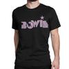 Mens Womens Davids Star Bowied Singer T Shirt Pure Cotton Printed Tee Shirts Pop Rock Music Top Clothing