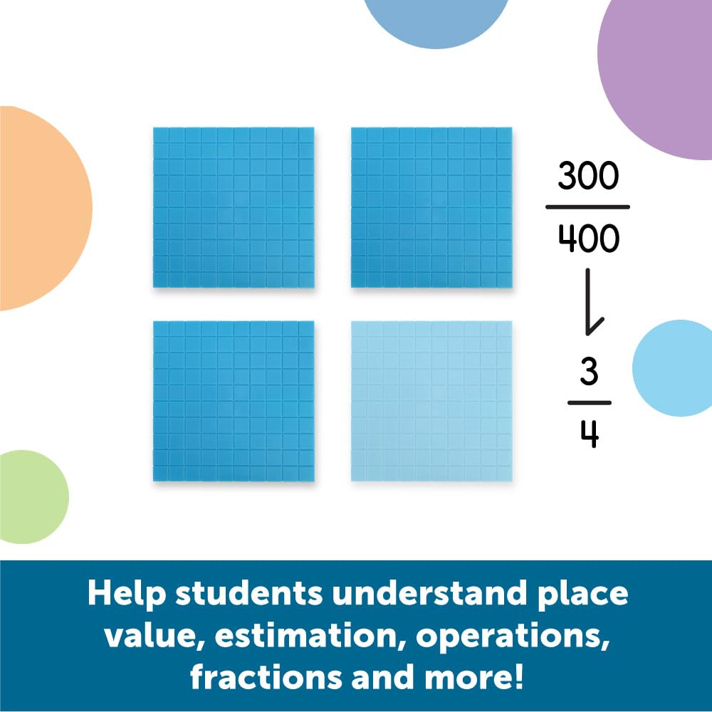 Учебные ресурсы Материалы для обучения математике Базовый набор Ten 4 Types Starter Set с рабочей тетрадью LER0930 Подлинный продукт