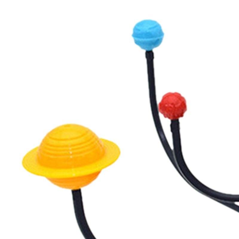 1 комплект солнечной системы, модель девяти планет, научный набор, сборка «сделай сам», интерактивная игрушка-планетарий для родителей и детей, детская развивающая игрушка