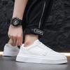 Осень и зима новые мужские повседневные спортивные туфли с низким верхом на шнуровке мужские туфли маленькие белые туфли модные туфли мужские туфли толстые подошвы увеличить