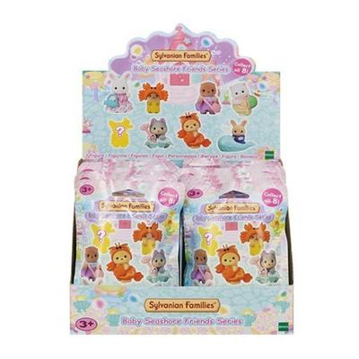 Sylvanian Family Blind Bag Baby Sea Friend Фигурки 8 видов x 2 шт набор 5721, популярные игрушки в Корее