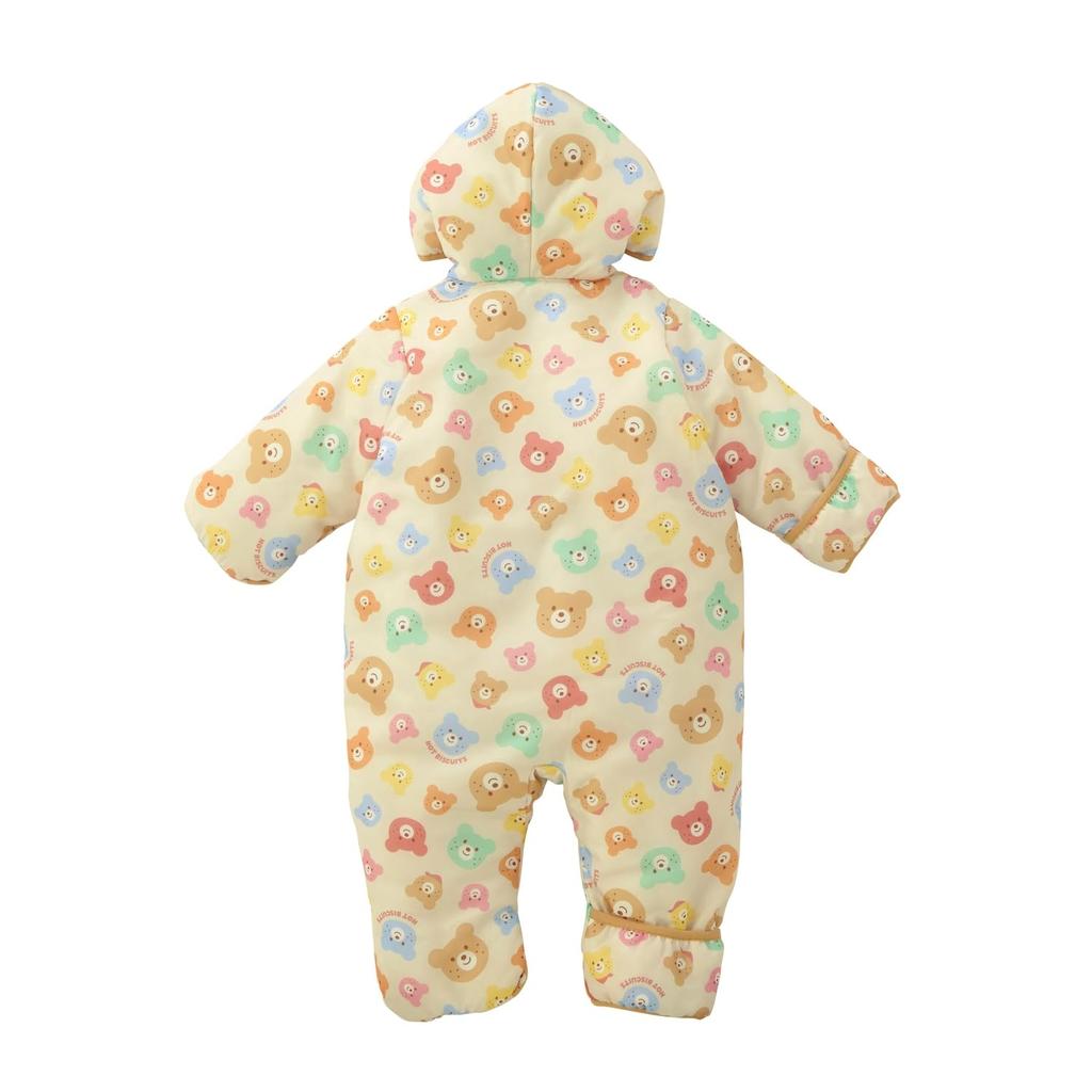 MIKIHOUSE HOT BISCUITS Комбинезон для мальчиков и малышей размера M, для девочек, одежда, многоцветный, (80-90см), 73-1201-688