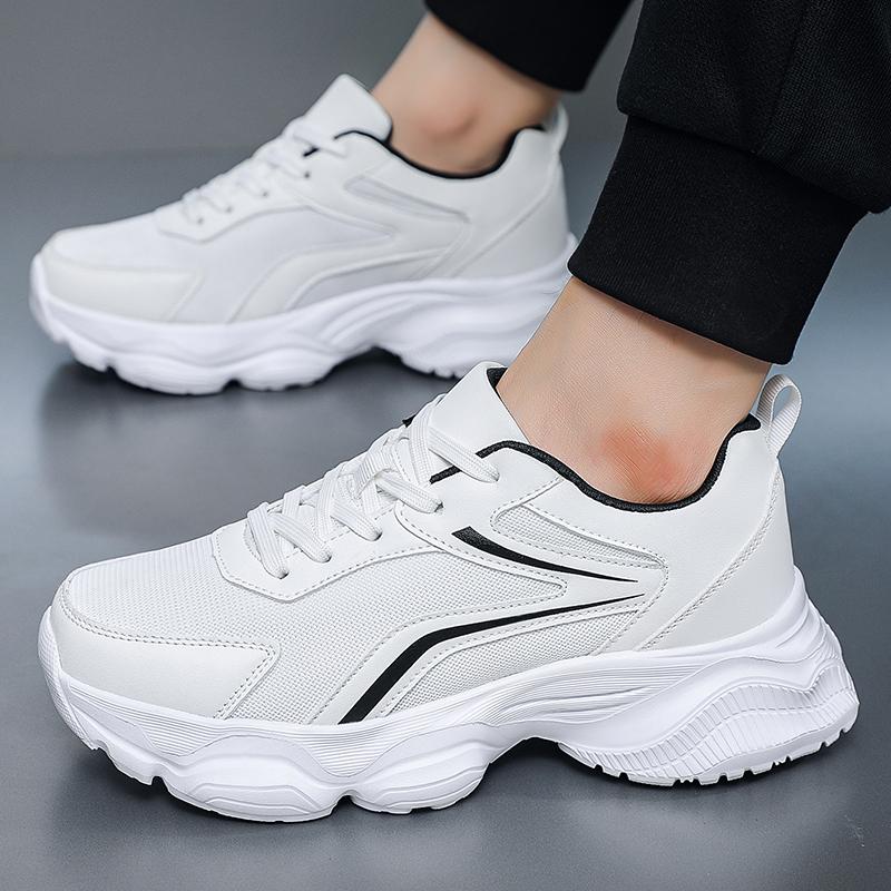 Мужская спортивная обувь в уличном стиле, толстая подошва, повседневные массивные кроссовки, обувь для бега и ходьбы, удобная, дышащая, большие размеры 49 50 51