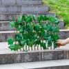 Yousheng Искусственные цветы Расширяющиеся садовые панели для цветов, устойчивые к ультрафиолетовому излучению, простая установка, самодельный экран для ограждения частной жизни, искусственные цветы