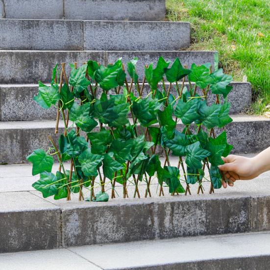 Yousheng Искусственные цветы Расширяющиеся садовые панели для цветов, устойчивые к ультрафиолетовому излучению, простая установка, самодельный экран для ограждения частной жизни, искусственные цветы