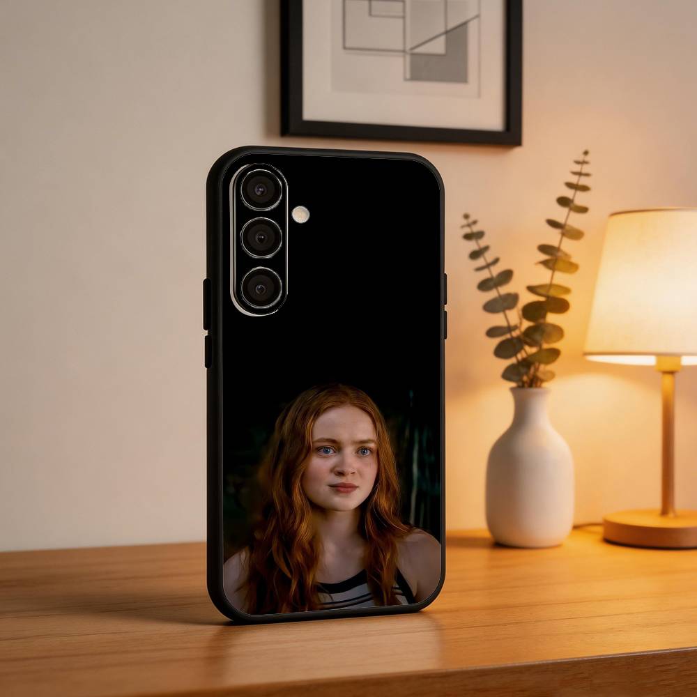 S-Sadie sink Phone Case For Samsung A73,A21s,A22,A31,A32,A52,A53,A71,A80,Soft Black Shell