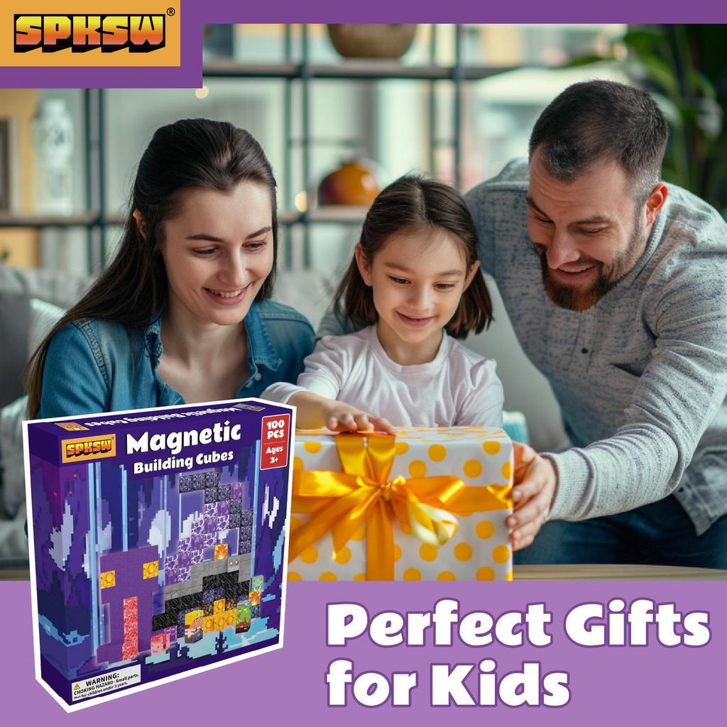Mine Cave Magnetic Building Blocks: Aobei Star Toy for Children