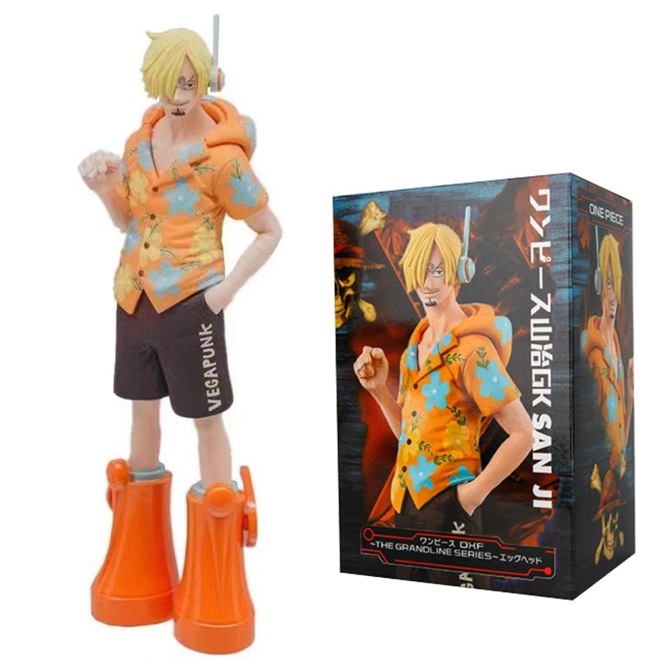 17 см One Piece Луффи Аниме Фигурки Обезьяна Д. Луффи Остров Яйцеголовый Фигурки Действия ПВХ Аниме Коллекционная Модель Кукла Игрушка Подарок Ребенку