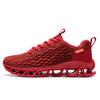 Red Fish Scales Men Casual Shoes Male Sneakers Fashion Blade Sole New Arrival Running Shoes For Men Sport Shoes Breathable