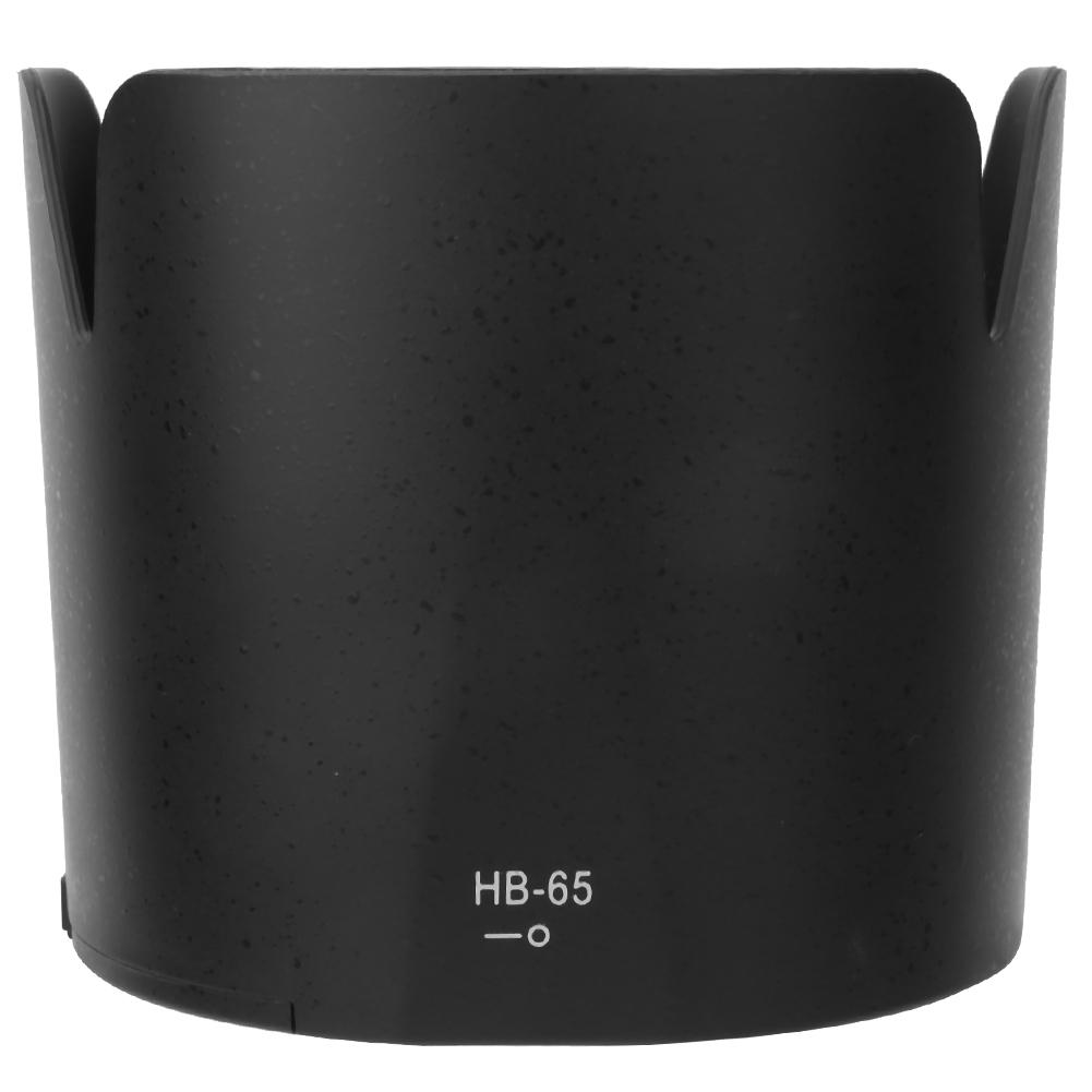 HB 65 Black Plastic Mount Lens Hood for Nikon AF S Nikkor 80 400mm f 4.5 5.6 Lenses