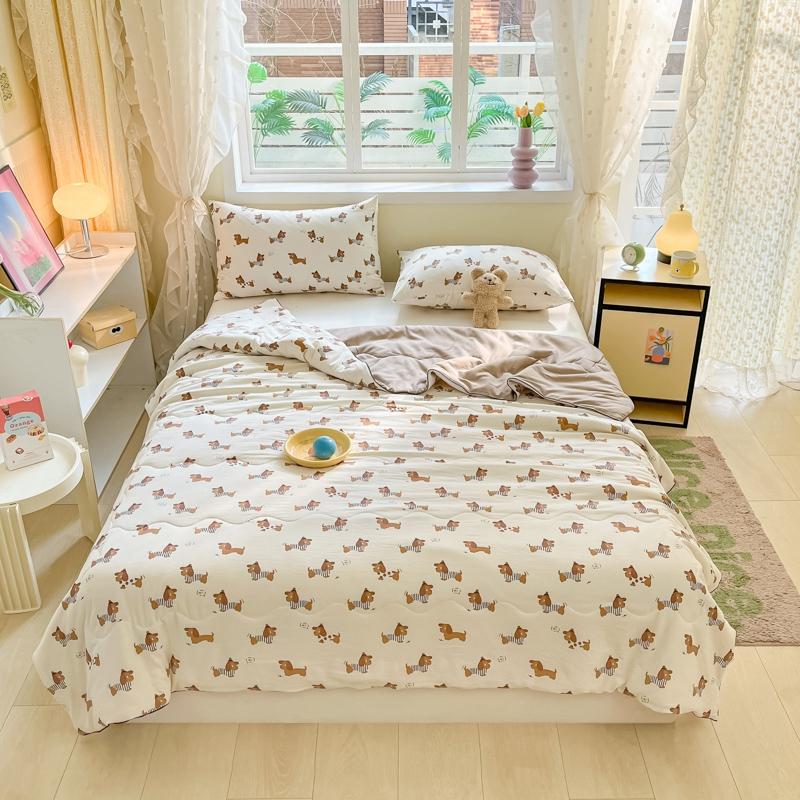 Милое летнее одеяло с рисунком пончика в мультяшном стиле, приятное для кожи, дышащее, тонкое одеяло, кондиционер, одеяла для детей, подростков, мальчиков