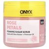 Onyx Professional, Rose Petal, Foaming Sugar Scrub, Rose & Amber, 16 Oz (453 G)