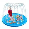 Летний уличный брызгозащитный коврик для детей, игровой бассейн с разбрызгивателем воды, 170 см, надувной фонтан, ванна для детей и домашних животных.