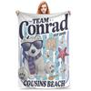 Плед Team Conrad с принтом "Стал красивым" для мужчин и женщин, супермягкий, теплый, для лета, кино, пляжа, пледы для дивана, разные размеры
