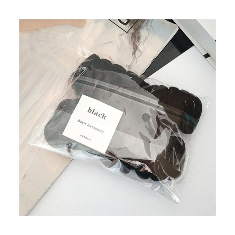 50 шт./компл. резинки эластичные резинки для волос держатели для хвостиков цветные нейлоновые аксессуары для волос для женщин и девочек