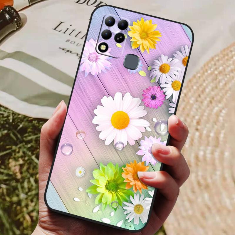 Чехол для телефона Infinix Hot 11 G37 Чехлы X689F Мягкий силиконовый чехол для Infinix Hot 11 G37 Модный чехол Hot11 G37 Чехлы Оболочка
