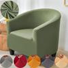 Solid Color Sofa Cover Relax Stretch Tub Chair Slipcovers Single Seat Couch Slipcover for Living Room Elastic Armchair Protector