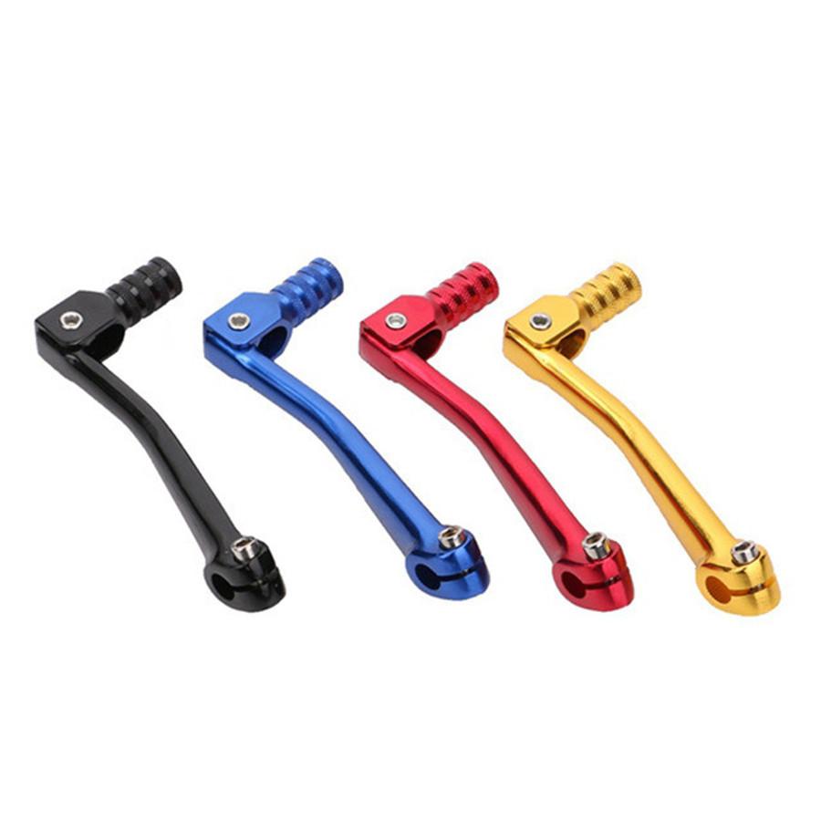 Черный фрезерованный алюминиевый складной рычаг переключения передач для мотоцикла