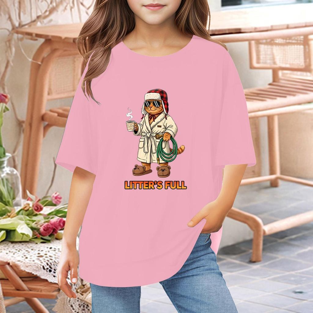 Футболки для малышей, девочек и мальчиков, детские футболки с короткими рукавами и принтом для мальчиков и девочек 1-12 лет