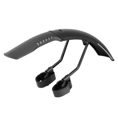 Topeak Переднее крыло для взрослых, Черное x x дюймов, Uni-Tetra, Серое, 20.25 6.6 4.8