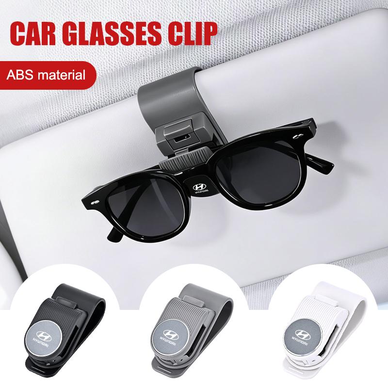 Car Clip Multi functional Sunshade Glasses Frame Storage Artifact Clip For Hyundai I30 I20 IX35 I40 Tucson Veloster Kona Elantra NN1