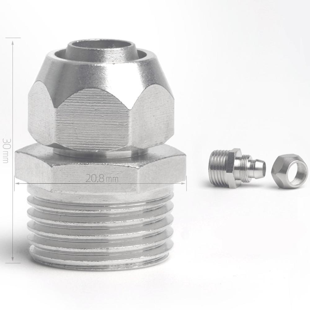 1/4" 3/8" 1/2" Дюйм Наружный Диаметр Трубки POM Быстроразъемный Соединитель Аквариум Фильтр Очиститель Воды Система Обратного Осмоса