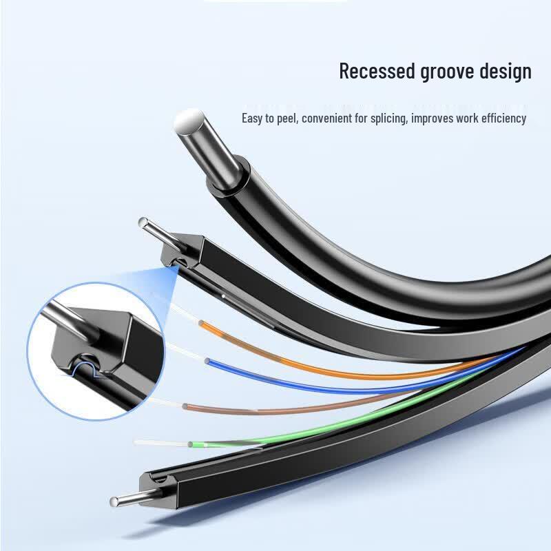 SAMZHE Outdoor Single-Mode Fiber Optic Drop Cable