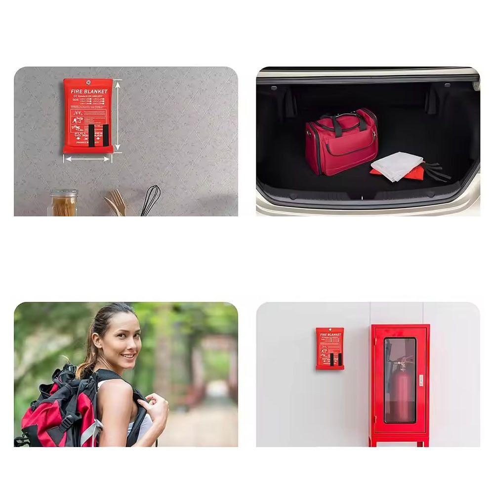 Прочный огнестойкий стекловолоконный материал для людей, дома, автомобиля, кухни, безопасности