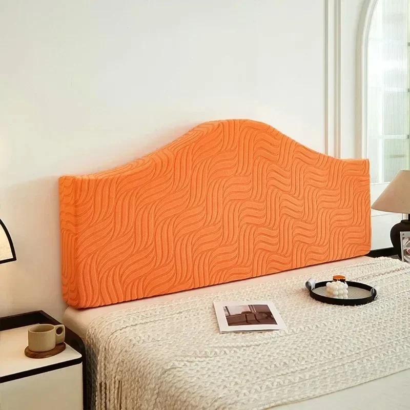 120/150/180/200/220 см Полный комплект изголовья кровати Однотонный защитный чехол для спинки кровати Пылезащитный чехол для изголовья Декор для спальни