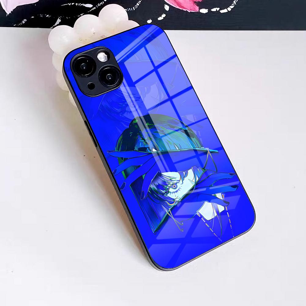 Чехол для телефона певицы Ado для iPhone 17 Pro Max 16 15 14 Pro Max 13 11 X Xs Xr 8 7Plus Стеклянная крышка