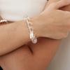 LAYERMOOD 23 Pure Big Galss Bracelet-silver