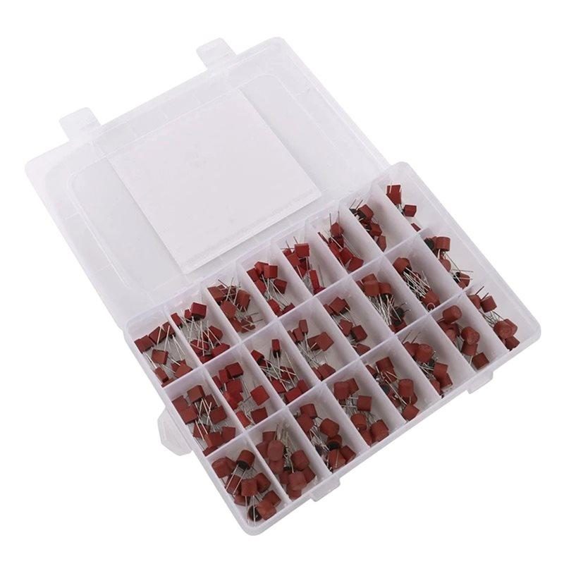 A25F-Blow Cylindrical Fuse 240Pcs 382 392 24Value 0.5A 1A 1.25A 2A 3.15A 4A 5A 6.3A 8A 10A Amp For LCD For TV Power PCB Insuranc