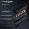 SSD-V3 2280 M.2 Твердотельный накопитель с двумя тепловыми трубками Полностью алюминиевый жилет с решеткой NVMe Высокоэффективный радиатор Игровые аксессуары