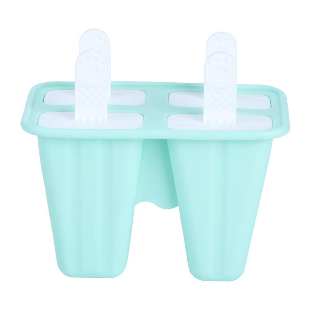 Easy Release Ice Cream Mold Mint Green Popsicle Mold Durable Ice Cream Mould DIY Ice Cream