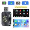 2024 Mini Carplay + Android Auto Wireless Adapter Apple iOS Smart Ai Box Car Play Wired To Wireless Dongle USB Plug and Play For VW Hyundai Jeep Benz