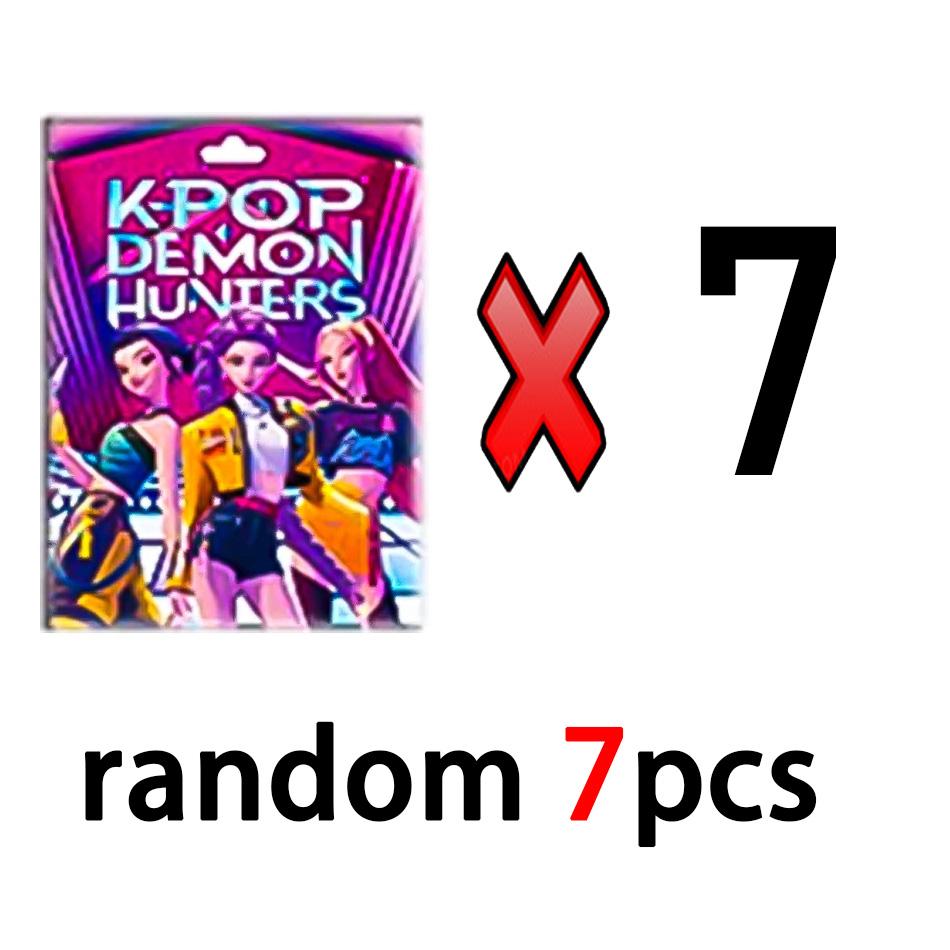 Аниме K-pop Охотники на демонов слепая коробка Руми Мира Зои Фигурка Тигра Игрушка - Украшение для стола Статуэтки Орнамент Коллекционный для детей Подарок