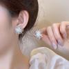 Silver Fireworks Stud Earrings - Elegant, Luxurious, and Beautiful for Women, 2025 New Hot Style