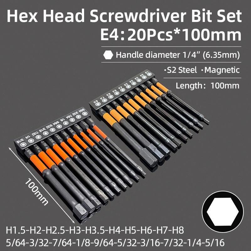 Шестигранный ключ-шестигранник Набор отверток Магнитные крестовые отвертки Torx Plum Security Tamper Proof Сверла Отвертка Ручной инструмент