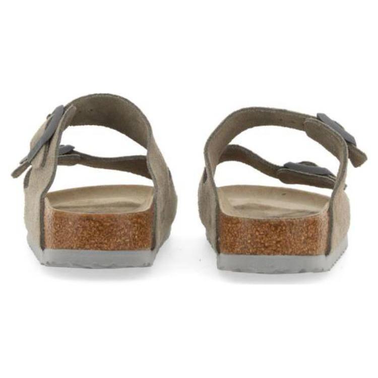 Birkenstock Шлепанцы-слайдеры унисекс серые 1020557