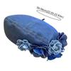 Flower Denim Beret Hats Spring Autumn Female Trendy Women Camellia  Painter Caps Casual Cotton Beanie Hats