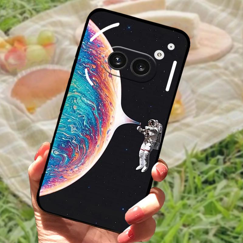 Чехол-бампер для Nothing Phone 2A, силиконовый, мягкий, модный, черный, Full Protective A142 Capa