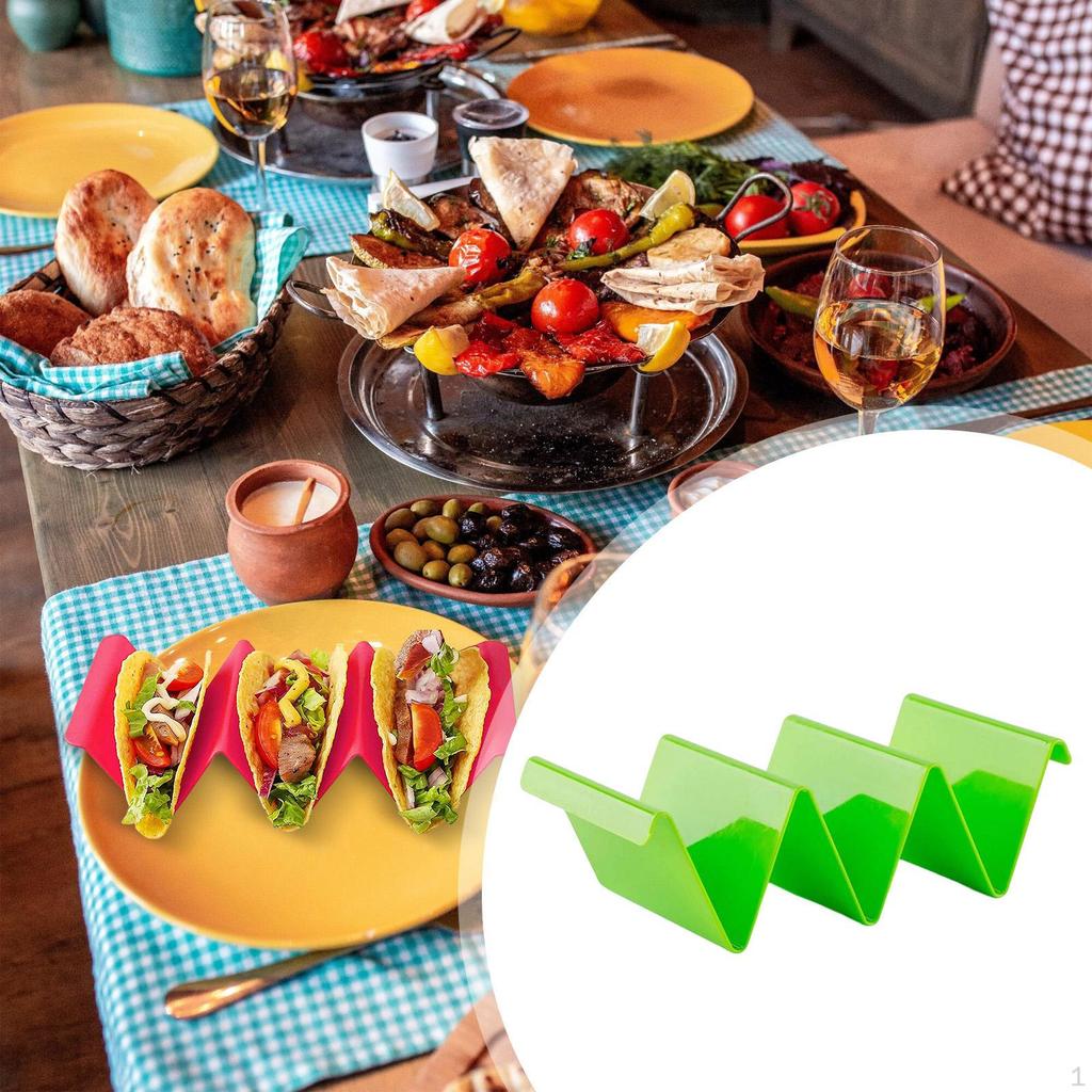 Мексиканская подставка для тако, подставка для еды, компактная многоцелевая подставка для роллов для