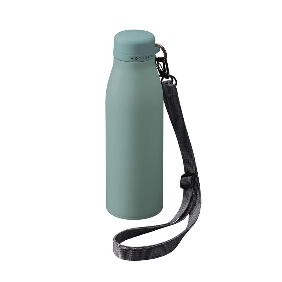 Термобутылка MOTTERU из нержавеющей стали на плечо, 500 мл, бутылка для воды для мальчиков, легко наливать горячую и холодную воду из нержавеющей стали для упражнений на плечо