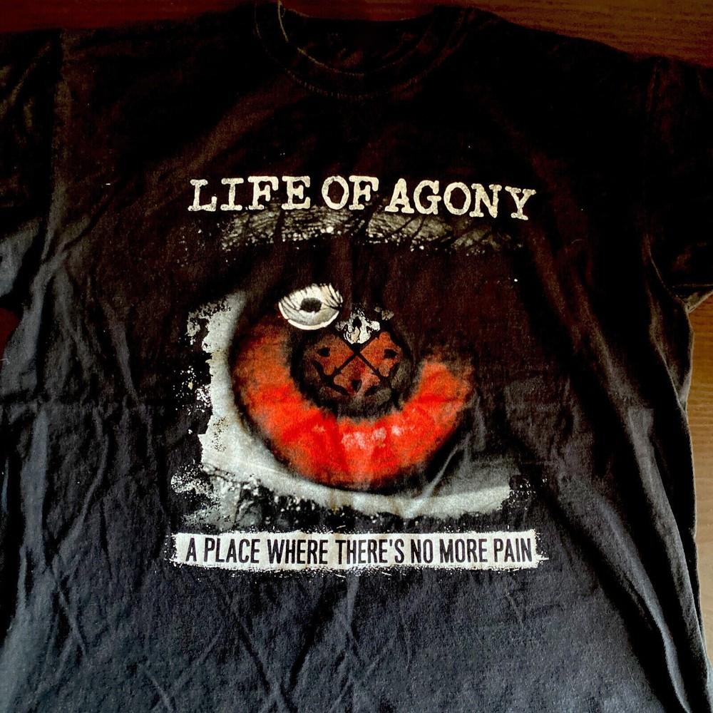 Life Of Agony A Place Where Theres No Pain Shirt Black Unisex S-5XL KN488 Unisex T-Shirt